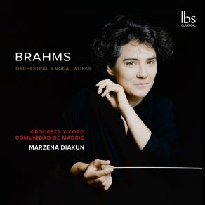 Brahms Orchestral & Vocal Works album cover
