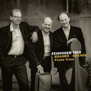 Feininger Trio - Brahms & Krenek - Piano Trios album cover