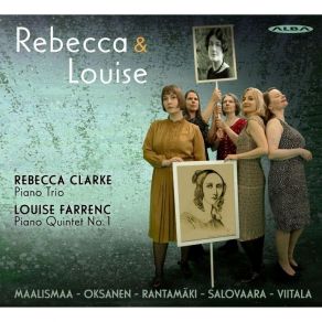 Rebecca Clarke & Louise Farrenc - Mirka Viitala album cover
