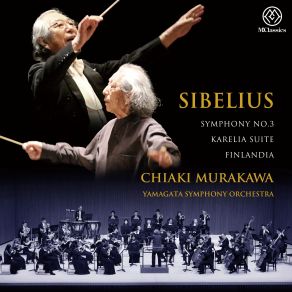 Yamagata Symphony Orchestra - Sibelius album cover
