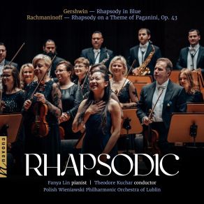 Gershwin, Rachmaninov - Rhapsodic - Fanya Lin album cover