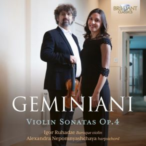 Igor Ruhadze - Geminiani - Violin Sonatas, Op. 4 album cover