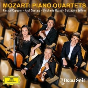 Mozart - Piano Quartets Nos. 1 & 2 - Renaud Capuçon album cover