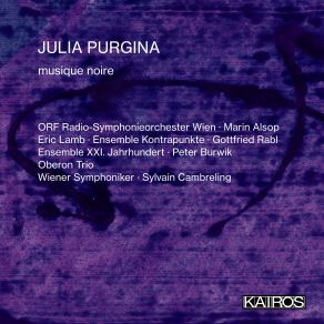 Julia Purgina: Musique Noire album cover