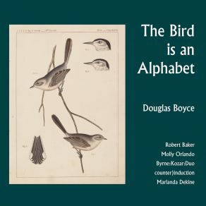 Douglas Boyce: The Bird Is An Alphabet album cover