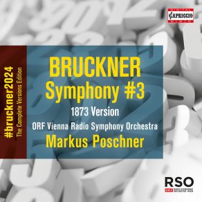 Symphony No. 3 (1873 Version) (ORF Vienna Radio Symphony Orchestra, Markus Poschner) - (Japan Edition) album cover