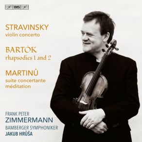 Stravinsky, Bartók & Martinů: Violin Works album cover