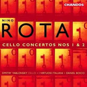 Dmitry Yablonsky - Rota - Cello Concertos Nos. 1 & 2 album cover