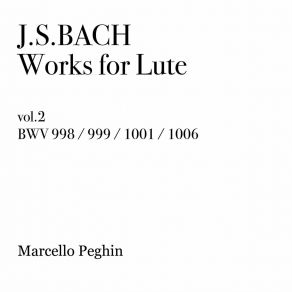 J. S. Bach " Works For Lute " album cover