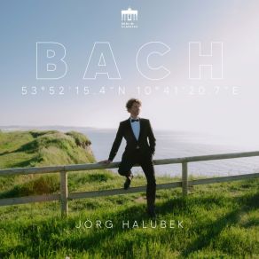 Jorg Halubek - 53°52'15.8''N 10°41'19.9''E - Bach album cover