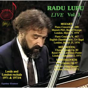 Radu Lupu Live, Vol. 3 album cover