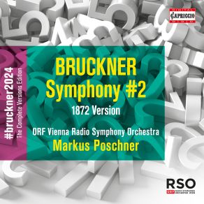 Bruckner: Symphony No. 2 In C Minor, WAB 102 (1872 Version, Ed. W. Carragan) album cover