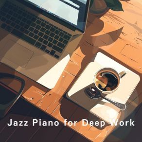 Jazz Piano For Deep Work album cover