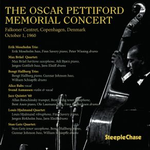 The Oscar Pettiford Memorial Concert album cover