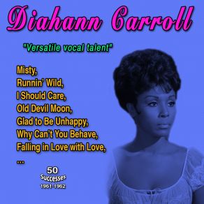 Diahann Carroll " Versatile Vocal Talents " (50 Successes - 1961-1962) album cover