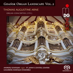 Arne: Organ Concertos album cover