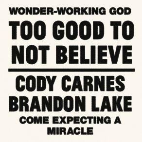 Too Good To Not Believe (Single) album cover
