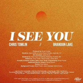 I See You (Single) album cover