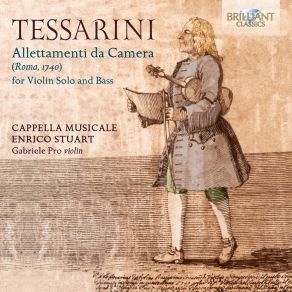 Tessarini: Allettamenti Da Camera For Violin Solo And Bass album cover