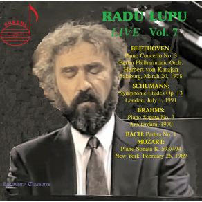 Radu Lupu Live, Vol. 7 (Live) album cover