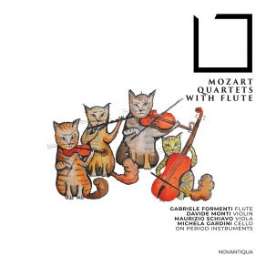 Mozart Quartets With Flute (Recording On Period Instruments) album cover