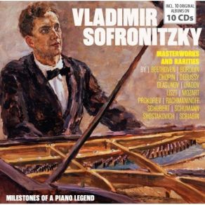 Vladimir Sofronitzky - Masterworks And Rarities - CD08 - Prokofiev album cover