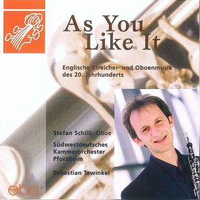 As You Like It - English Music For Oboe & Strings album cover