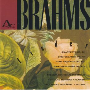 Johannes Brahms: Songs Op. 92, 42, 104, 103 album cover
