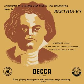 Beethoven: Violin Concerto (Maxi-Single) album cover