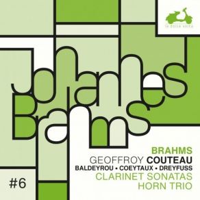 Brahms - Clarinet Sonatas, Horn Trio - Geoffroy Couteau album cover