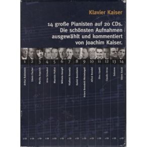 Klavier Kaiser - CD15 - Brendel - Beethoven, Schubert album cover