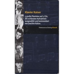 Klavier Kaiser Vol. 2 - CD1 - Emil Gilels album cover