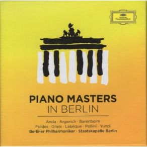 Piano Masters In Berlin - CD2 - Brahms - Gilels, Jochum album cover