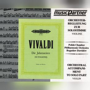 Vivaldi: The Four Seasons, Violin Concertos, Op. 8 Nos. 1-4 (Orchestral Accompaniment) album cover