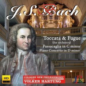 Volker Hartung - Bach - Works For Piano & Orchestra album cover