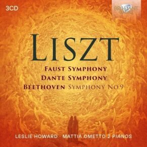 Liszt - Faust Symphony, Dante Symphony, Beethoven Symphony No. 9 album cover