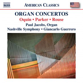 Wayne Oquin, Parker & Rouse: Organ Concertos album cover