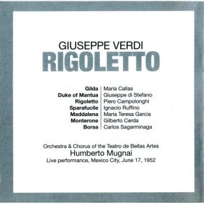 Giuseppe Di Stefano - Legendary Performances - CDs 4-5: Giuseppe Verdi - Rigoletto album cover