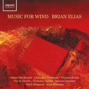 Brian Elias: Music For Wind album cover