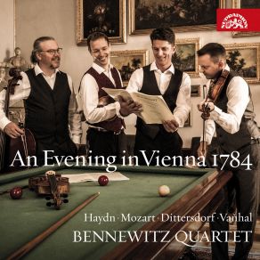 An Evening In Vienna 1784 / Haydn - Mozart - Dittersdorf - Vaňhal album cover
