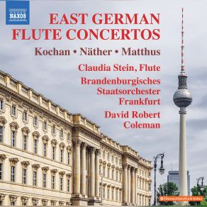 East German Flute Concertos album cover