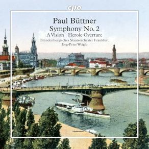 Paul Büttner: Symphony No. 2 · Vision album cover
