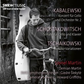 Kabalevsky, Shostakovich & Tchaikovsky: Cello Works album cover
