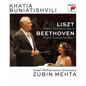 Khatia Buniatishvili - Liszt: Piano Concerto No. 2; Beethoven: Piano Concerto No. 1 album cover