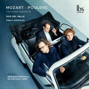 Mozart - Poulenc Two Piano Concertos album cover