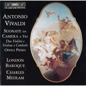 Vivaldi - Suonate Da Camera A Tre Op. 1 - London Baroque album cover