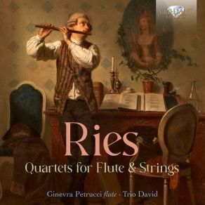 Ries: Quartets For Flute & Strings album cover