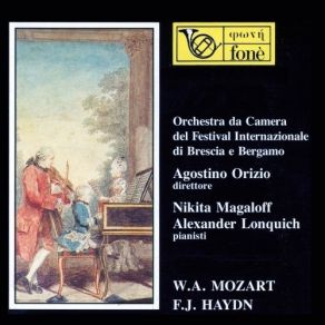 Mozart & Haydn - Piano Concertos - Alexander Lonquich, Nikita Magaloff album cover
