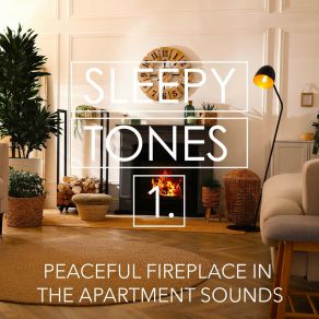 Sleepy Tones: Peaceful Fireplace In The Apartment Sounds album cover