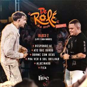 De Rolé, Bloco 2, Vol. 1 (Ao Vivo) album cover